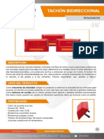 Ficha Técnica Tachón Bidireccional 19 ART