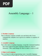 Assembly Language - 1