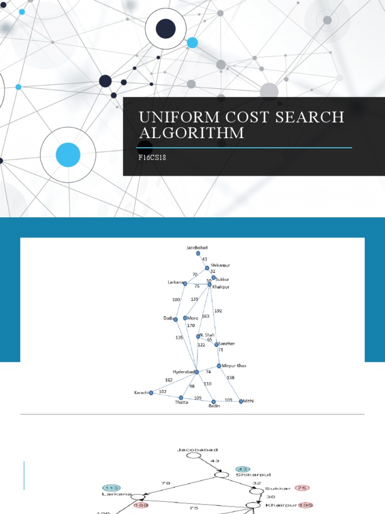 Uniform Cost Search Algorithm | PDF