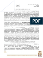 Formatos Acta Circunstanciada de Hechos