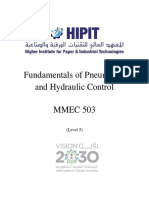 MMEC503 - Hydraulic and Panumatics Control