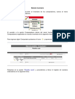 Modulo Inventario