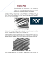 Module 3: Wear: Fig. 3.1 (A) : Zero Wear of Helical Gear