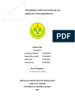 Makalah Geopolitik Dan Geostrategi Indonesia