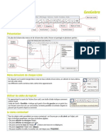 Barre D'outils Geogebra