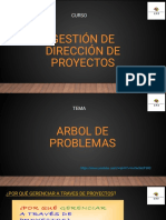 ARBOL DE PROBLEMAS, IDENTIFICACION Y ANALISIS DE CAUSA EFECTO, ARBOL DE CAUSAS E INTERRELACIONES DE LOS PROYECTOS