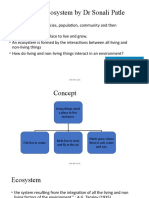 Ecosystem and Diversity