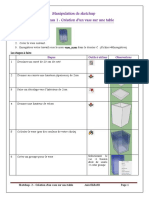 Exercice 2 - Création de Table Et Vase