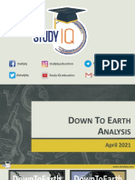 DownToEarthMagazineAnalysisApril2021