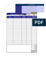Plantilla Excel Factura Varios Ivas