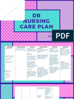 DR Nursing Care Plan: Group 1 NF
