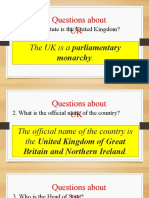 Questions and Answers About The UK and The USA