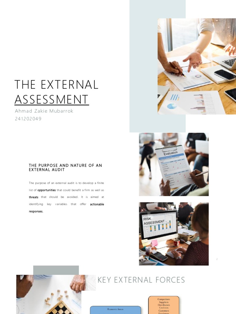 The External Assessment | PDF | Business | Economies
