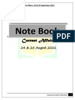 Note Book: Current Affairs