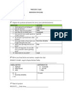 Writing Task Business English: Answer