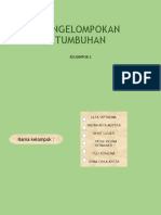 Pengelompokan Tumbuhan