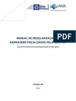 Manual de Regularização de Barragens em Mato Grosso - MT