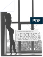MAINGUENEAEU, Dominique - O Discurso Pornográfico. Parábola Editorial, 2010..PDF · Versão 1