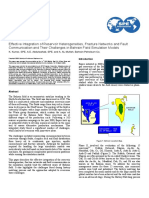 93463-MS Effective Integration of Reservoir Heterogeneities, Fracture Networks and Fault Communication and Their Challenges in Bahrain Field Simulation Models