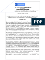 Resolución 20203040003625 MinTransporte Adopta Formato Uniforme de Resultados FUR y Certificado de RTMyEC Virtual