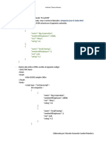 Formato JSON ejercicio