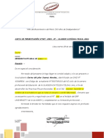 Carta de Presentación