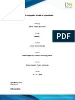 Electromagnetic Waves in Open Media