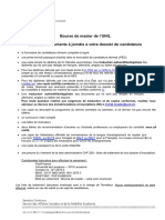 Liste Des Documents BourseMaster 2021 8