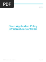 Cisco Application Policy Infrastructure Controller