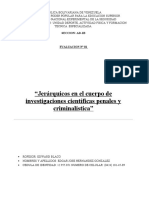 Jerarquias en El Cuerpo de Investigaciones Cientificas Penales y Criminalistica - 01