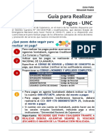 Guía para realizar pagos en la UNC de Cajamarca