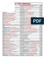 Lista Test Ultimo