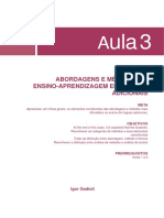 Metodologia Do Ensino Aprendizagem de Ingles I. Aula 3