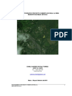 Informe Levantamiento Topografico - Escuela La Mina Muzo