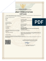 02 November 2015 - Sertifikat HAKI - M. Zein Fitri