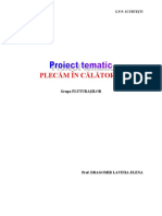 Proiect Tematic Mijloace de Transport 20172018