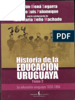 Luis Agapo Palomeque - Historia de La Educacion Uruguaya. Tomos II y III