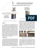 Blade Vibration Measurements and Excitation Force