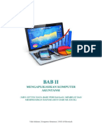 3. Bab II (Mengoperasikan Aplikasi Komputer Akuntansi Setting Data Baru Perusahaan Dan Import Accounts)