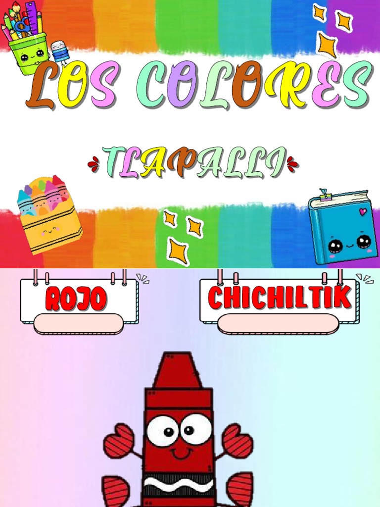 Colores en Náhuatl: Chichiltik y Más | PDF