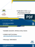 Introducción Metodología de La Investigación