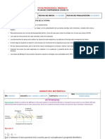 Semana 5 - Ficha Pedagógica Unificada