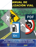 Manual de Señalización Vial - Indice_y_Presentacion