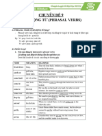 Chuyên Đề 9 Cụm Động Từ (Phrasal Verbs)