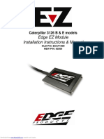 Edge EZ Module Installation Instructions & Manual: Caterpillar 3126 B & E Models