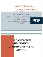 2021adaptacion Biologica..Mecanismosde Accion Inmunologia y Biologia Molecular Parasitologia