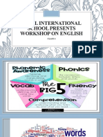 Ideal International School Presents Workshop On English: Class 4