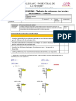 ACTIVIDAD 24 Division de Numeros Decimales