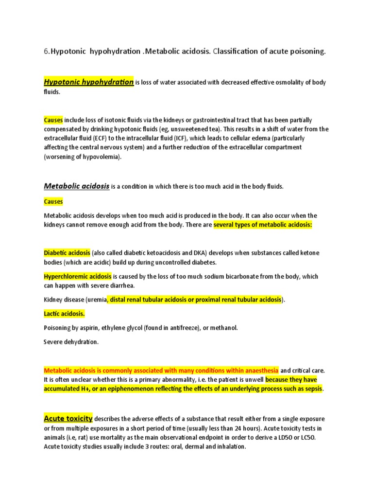 hypotonic-hypohydration-metabolic-acidosis-classification-of-acute