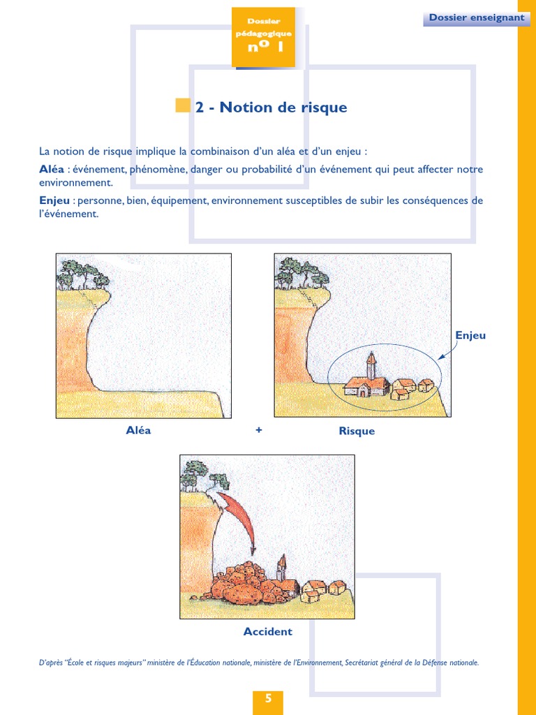 Comprendre la Notion de Risque Majeur | PDF | Risque